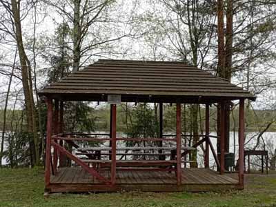 Аренда беседки у воды