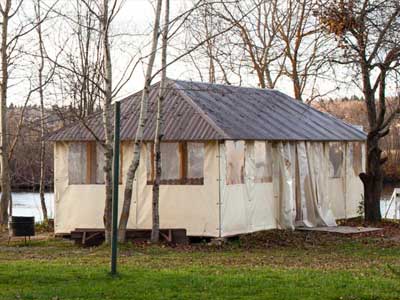 Аренда беседки у воды