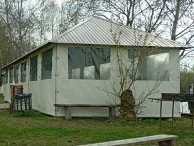 Аренда беседки у воды